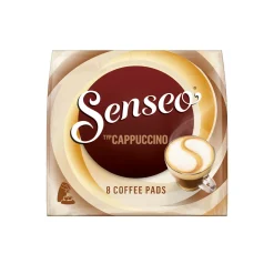 SENSEO Pads Typ Cappuccino + Typ Cappuccino Caramel Je 40 Getränke, 80 Portionen