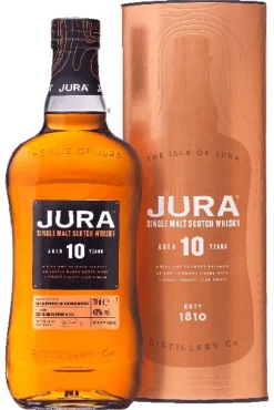 Isle Of Jura Jura 10 Jahre Single Malt Scotch Whisky In Geschenkpackung | 40 % Vol | 0,7 L