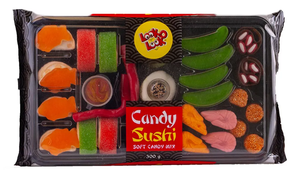 Sweet Und Candy Distribution Look-O-Look Candy Sushi, Leckere Sushibox Aus Fruchtgummi Marshmallow 3 Sweet Und Candy Distribution Look-O-Look Candy Sushi, Leckere Sushibox Aus Fruchtgummi Marshmallow – Bild 3
