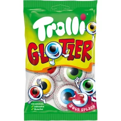 Trolli Glotzer 4 Schaumzucker Und Fruchtgummi Bonbons Mit Füllung 75g