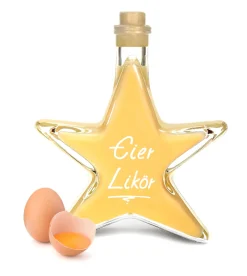 Geniess-Bar! Eierlikör 0,2L Sternflasche Sehr Sämig Und Süffig Likör 20% Vol.
