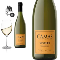 6er Karton 2021 Viognier Camas Von Anne De Joyeuse - Weißwein