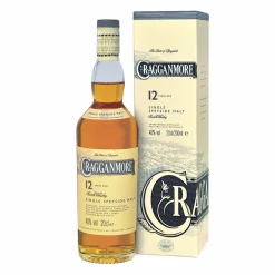Diageo Cragganmore 12 Years / Jahre, Single Malt, Whisky, Scotch, Alkohol, Alokoholgetränk, Flasche, 40%, 200 Ml, 701742