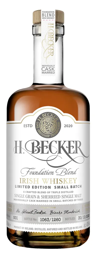 H. Becker Irish Whiskey Foundation Blend 0,7 L 1 H. Becker Irish Whiskey Foundation Blend 0,7 L