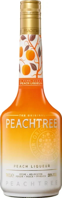 Peachtree The Original Pfirsichlikör | 20 % Vol | 0,7 L