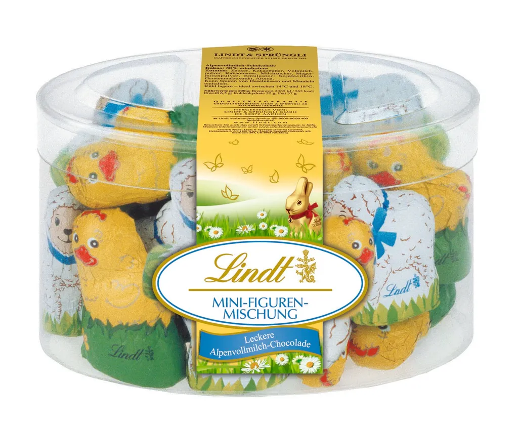 Lindt Mix Mini-Küken & Mini-Lämmchen, 200g 1 Lindt Mix Mini-Küken & Mini-Lämmchen, 200g