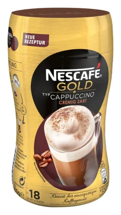 Nescafé® Nescafé Gold Typ Cappuccino Cremig Zart | 250g -Essen Verkäufe 24493ddce384746f1e6561a300eb70b2