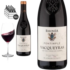 Vignerons De Caractère - Vacqueyras 12er Karton 2020 Vacqueyras Seigneur De Fontimple Von Vignerons De Caractère Vacqueyras - Rotwein