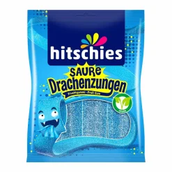 Hitschler Hitschies Saure Drachenzungen Blau Fruchtig Saures Fruchtgummi 125g