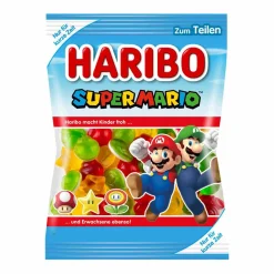 Haribo Super Mario Special Edition Fruchtgummi Mit Schaumzucker 175g