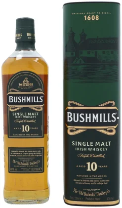 Bushmills 10 Jahre Single Malt Irish Whiskey | 40 % Vol | 0,7 L -Essen Verkäufe 2726f90d4177b2ef3cea3c274d0b13a2