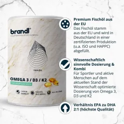 Brandl Omega 3 / D3 / K2 | 120 Kapseln 5 Brandl Omega 3 / D3 / K2 | 120 Kapseln -Essen Verkäufe 27ff1942f0c16b3e56719e7eb111007d
