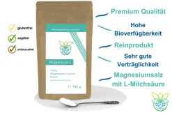 GbR Pawel M. Konefal/Birgit Konefal - Triccess GbR VITARAGNA® Magnesium L-Lactat Pulver, Magnesiumsalz Mit L-Milchsäure, 180 G Vollständig Umgesetztes Magnesium Als Leicht Lösliches Magnesiumlactat -Essen Verkäufe 28f4298cd8eea2028db23220e2ee0b31