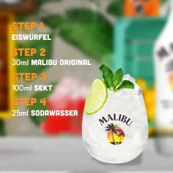 Malibu Carribean Rum Mit Kokusnusslikör | 21 % Vol | 0,7 L
