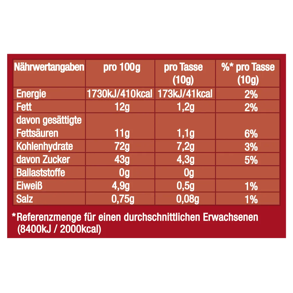 JACOBS Typ Cappuccino 6 X 400 G Dosen Feine Cremigkeit - Viel Schaum 1 JACOBS Typ Cappuccino 6 X 400 G Dosen Feine Cremigkeit - Viel Schaum