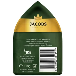 Jacobs Crema Pads Mild | 18 Senseo Kompatible Kaffeepads 118 G -Essen Verkäufe 2ffd5f1d88e604aeedb8f50fb14227a9