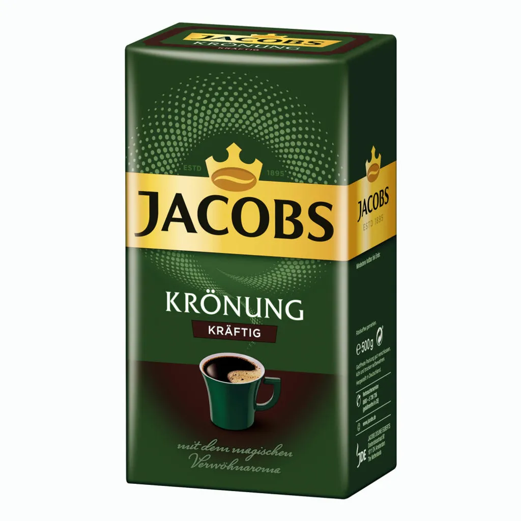 JACOBS Krönung Kräftig Filterkaffee 12 X 500 G Kaffee Gemahlen 8 JACOBS Krönung Kräftig Filterkaffee 12 X 500 G Kaffee Gemahlen – Bild 8