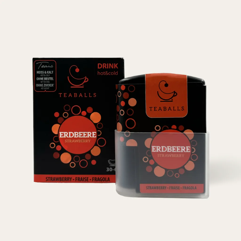 Teaballs GmbH TEABALLS - Erdbeere (1x 8g) | BLACK SELECTION | 30-60 Tassen Tee 1 Teaballs GmbH TEABALLS - Erdbeere (1x 8g) | BLACK SELECTION | 30-60 Tassen Tee