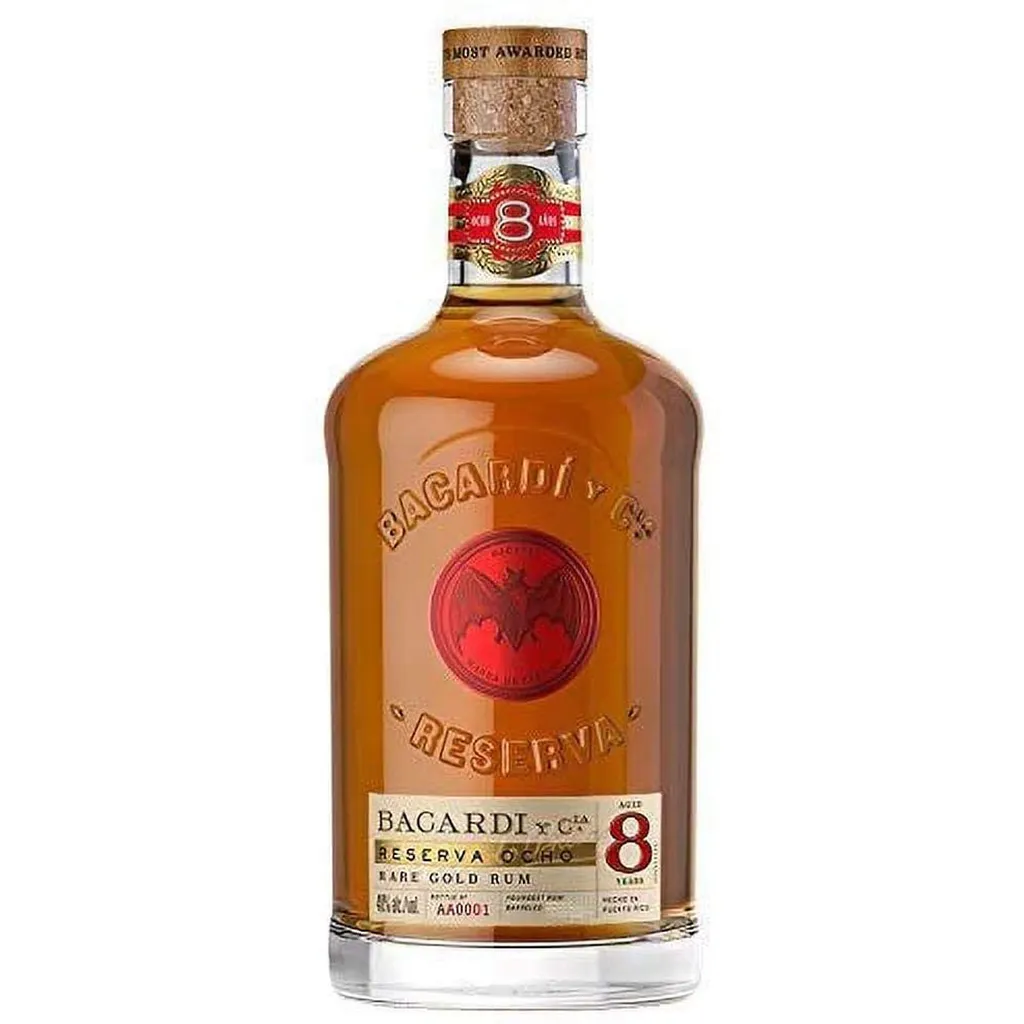 BACARDÍ Bacardi Reserva Ocho 8 Jahre Rare Gold Rum Puerto Rico | 40 % Vol | 0,7 L 2 BACARDÍ Bacardi Reserva Ocho 8 Jahre Rare Gold Rum Puerto Rico | 40 % Vol | 0,7 L – Bild 2
