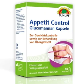 Sunlife Glucomannan Kapseln 48 Kapseln