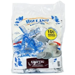 Holland Koffie Holland - Kaffeepads Dark Roast - 100 Pads
