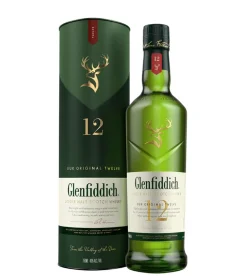 Glenfiddich 12 Jahre Single Malt Scotch Whisky In Geschenkpackung | 40 % Vol | 0,7 L