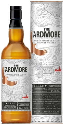 The Ardmore Legacy Highland Single Malt Whisky In Geschenkpackung | 40 % Vol | 0,7 L
