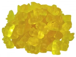 Haribo Goldbären Zitrone (1kg Beutel Gummibärchen Gelb) Sortenrein