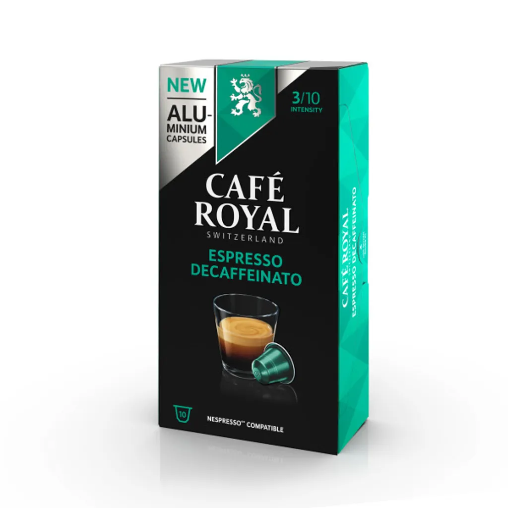 Cafe Royal Café Royal Espresso Decaffeinato 10 Nespresso® Komp. Kapseln 2 Cafe Royal Café Royal Espresso Decaffeinato 10 Nespresso® Komp. Kapseln – Bild 2