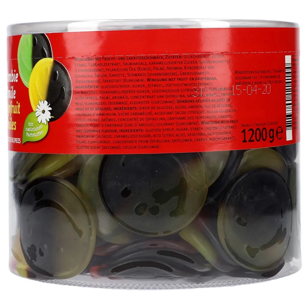 Red Band Zombie Smile Fruchtgummi Und Lakritz 3 Fach Sortiert 1200g 10 Red Band Zombie Smile Fruchtgummi Und Lakritz 3 Fach Sortiert 1200g – Bild 10