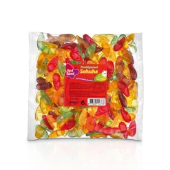 Cloetta Red Band Fruchtgummi Schuhe Fruchtig Süß 5fach Sortiert 500g