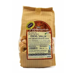 Tarallini Tradizionali Mit Fenchel, Taralli Al Finocchio, Puglialimentari, 250 G -Essen Verkäufe 3836683873e078c7ad2d017d08a3b61b