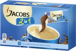 Jacobs Classic 2in1 Sticks | Löslicher Kaffee | 10 Portionen -Essen Verkäufe 38a4fd0f6c4dfd8a390c1390c35e169c