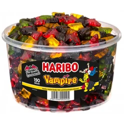Haribo Vampis Fruchtige Fruchtgummi Fledermäuse Mit Lakritz 1350g