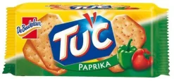 Jacobs Tuc Cracker Mit Würzigem Paprika Geschmack Ein Knabber Spaß 100g