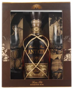 Plantation Barbados Extra Old Rum Mit Gläsern 0,7 L