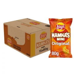 PEPSICO Lay's Mini Hamkas Original-Chips 15 Beutel X 80 Gramm