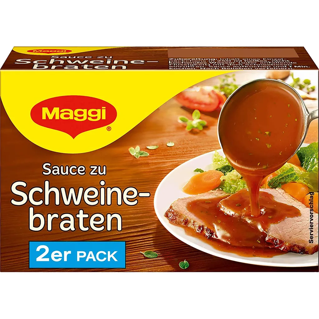Maggi Sauce Zu Schweinebraten Perfekt Zu Fleisch 2er Für 2x 250ml 1 Maggi Sauce Zu Schweinebraten Perfekt Zu Fleisch 2er Für 2x 250ml