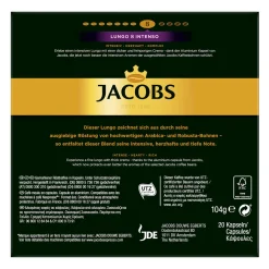 JACOBS Kapseln Nespresso®* Kompatibel 5x20 Lungo 8 Intenso+ 5x20 Decaffeinato 6 -Essen Verkäufe 3f95c878483bc77239e88bbc1b1dc252