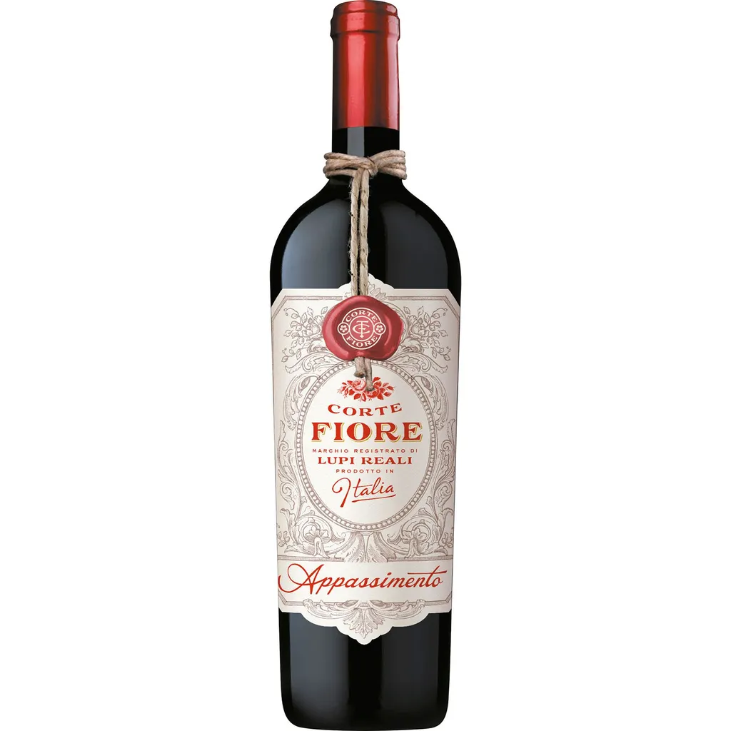 Passione Corte Fiore Vino Rosso Appassimento Rotwein 1 Passione Corte Fiore Vino Rosso Appassimento Rotwein