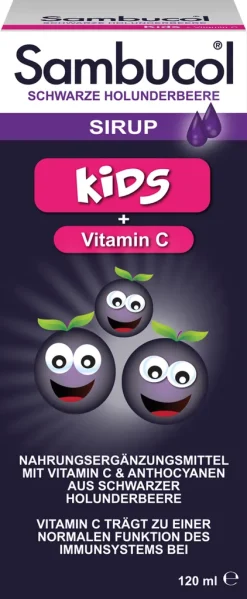 PHARMACARE Sambucol Für Kinder 120ml - Natürliche Stärkung Des Immunsystems -Essen Verkäufe 40d4aaeaeebefb46ac8a785f3e38d2cd