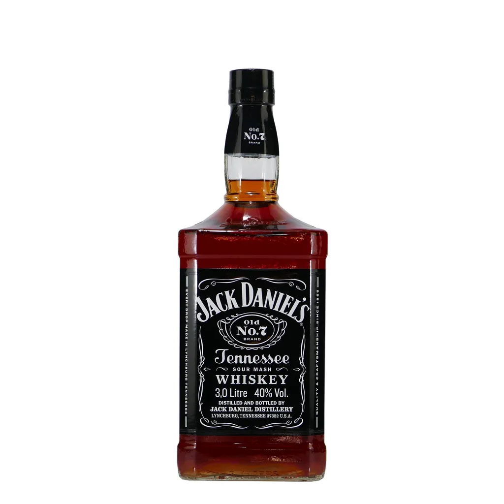 Jack Daniels Old No.7 Tennessee Whiskey Magnumflasche 3000ml 2 Jack Daniels Old No.7 Tennessee Whiskey Magnumflasche 3000ml – Bild 2
