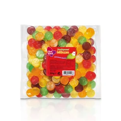 Cloetta Red Band Fruchtgummi Münzen Fruchtig Süß 5fach Sortiert 500g