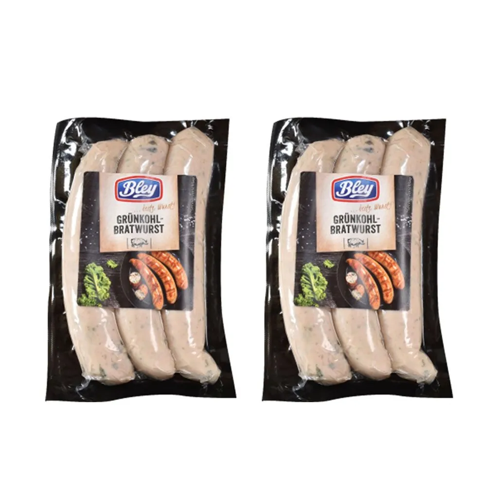 Bley Grünkohl-Bratwurst 6 Stück 1 Bley Grünkohl-Bratwurst 6 Stück