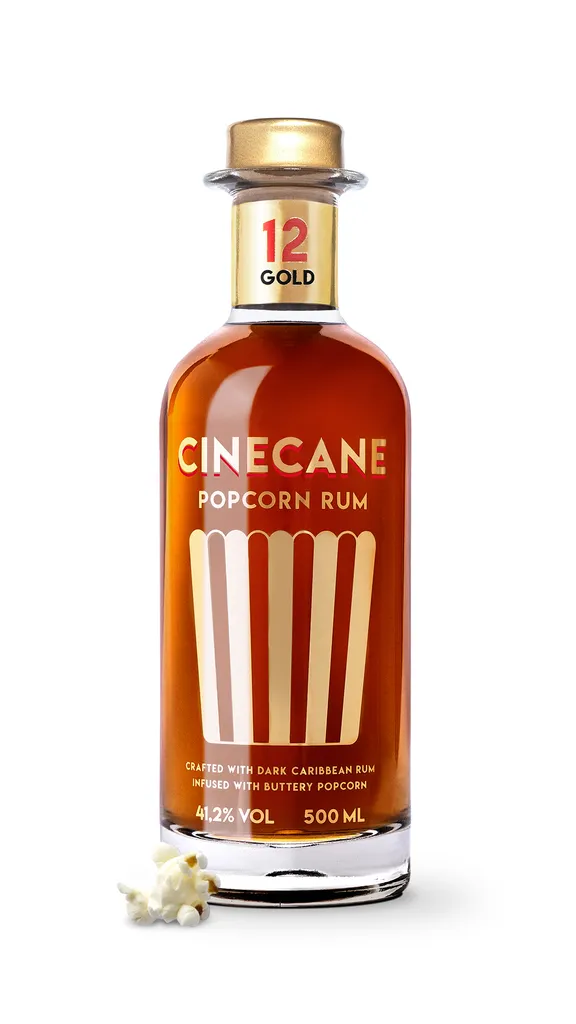 Cinecane Popcorn Rum Gold 0,5 L 1 Cinecane Popcorn Rum Gold 0,5 L