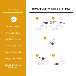 Creano ErblühTeelini Teeblumen Geschenkset Mit Teeglas Und 8 Teeblumen Im Tassenformat -Essen Verkäufe 4527ad15a543b3cb121190529f27463b 3