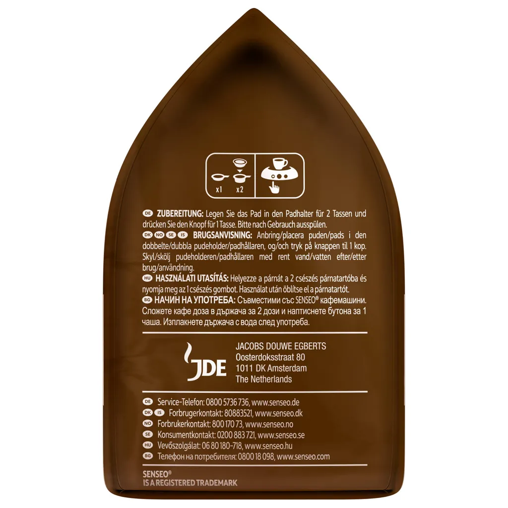 SENSEO Pads Typ Morgen Cappuccino Intense 10 X 8 Pads 80 Getränke 3 SENSEO Pads Typ Morgen Cappuccino Intense 10 X 8 Pads 80 Getränke – Bild 3