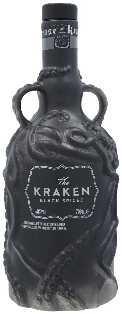 The Kraken Black Spiced Rum Limited Black & White Ceramic Edition 2017 0,7L (40% Vol.) 4 The Kraken Black Spiced Rum Limited Black & White Ceramic Edition 2017 0,7L (40% Vol.) – Bild 4