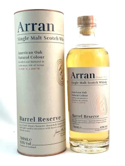 Arran Single Malt Scotch Whiskey American Oak Natural Colour Barrel Reserve 0,7 L