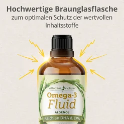 Effective Nature Omega 3 100 Ml Algenöl Vegan - Mit 1116 Mg (700 Mg DHA, 350 Mg EPA & 35 Mg DPA) - Reicht 40 Tage - Das Öl Stammt Zu 100% Aus Algen 10 Effective Nature Omega 3 100 Ml Algenöl Vegan - Mit 1116 Mg (700 Mg DHA, 350 Mg EPA & 35 Mg DPA) - Reicht 40 Tage - Das Öl Stammt Zu 100% Aus Algen -Essen Verkäufe 48145739a6869e3f4ec9a0d78c5f6e55